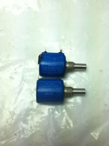 2 BOURNS 3500S-002-104 POTENTIOMETERS