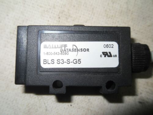 Balluff BLS S3-S-G5 Proximity Switch
