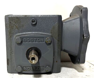 Boston Gear F715-20KT-B5-G5-T2 20:1 Ratio 700 Series Right Angle Worm Gearbox