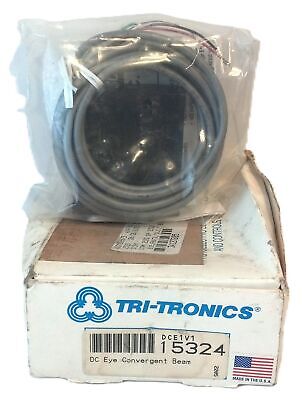 Tri-Tronics DCE1V1 12-24 V DC DC Eye Convergent Beam Photoelectric Sensor
