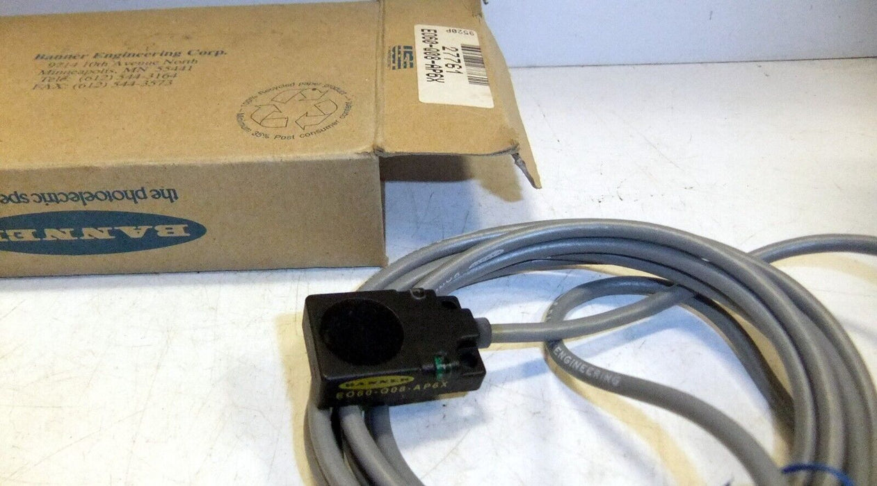 Banner Engineering EO60-Q08-AP6X Q08 Series Receiver