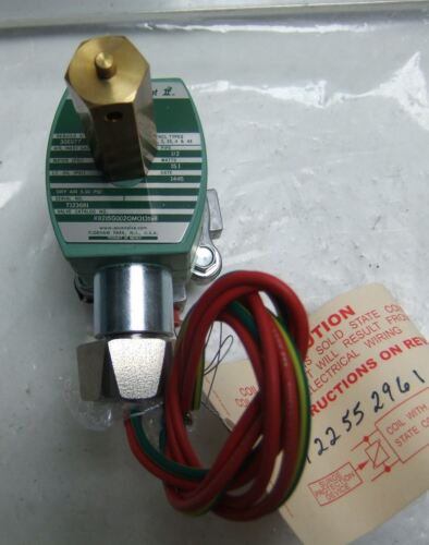 ASCO Valve X8215G002QMO13198 1/2" 110/120V