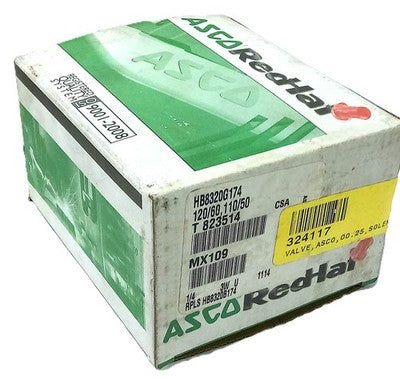 ASCO HB8320G174 T-823514 Solenoid Valve No Coil