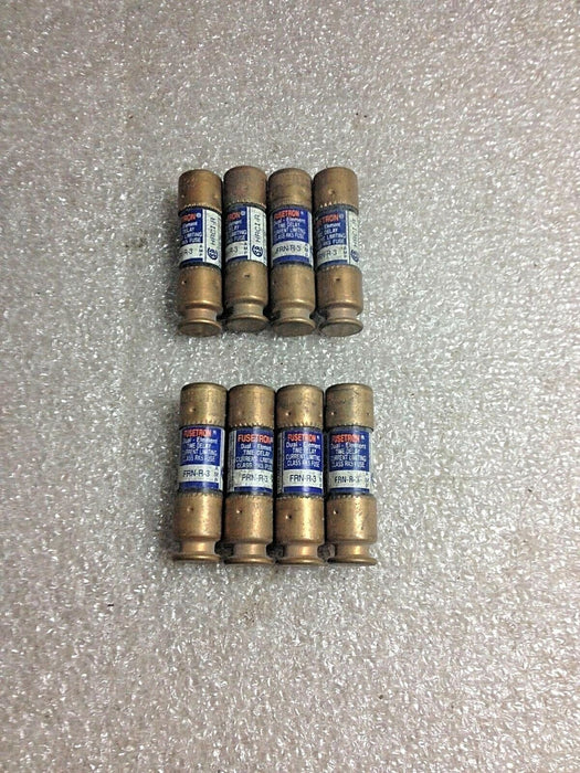 8 Bussmann FRN-R-3 Fuses