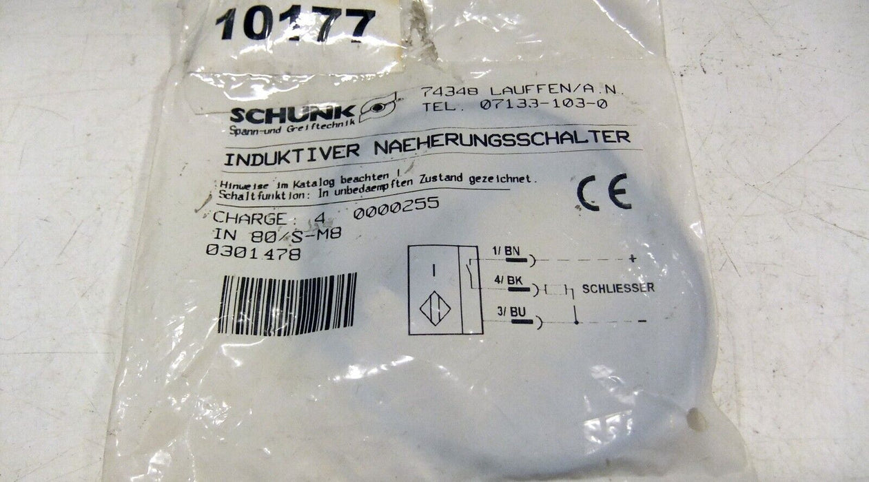 Schunk Inductive Proximity Switch 0301478