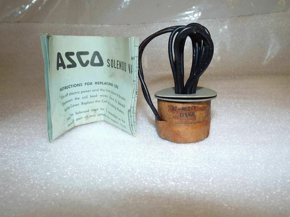 ASCO Solenoid Valve Coil 27-462-1
