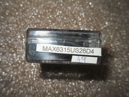 1 LOT OF 39 NIB MAXIM MAX6315US26D4 RESET CIRCUITS