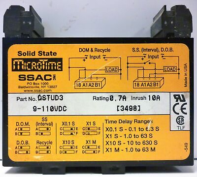 ABB DSTUD3 Solid State Timer