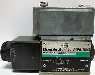 Vickers QJ-3-C-10D1-TSPL Double A Spool Valve