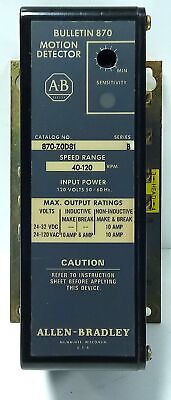 Allen-Bradley 870M-ZOD81 120 V AC Motion Detector