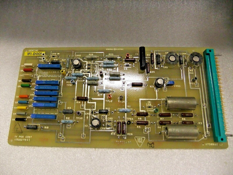 GE 115D2279G1 IV POS CONT BOARD