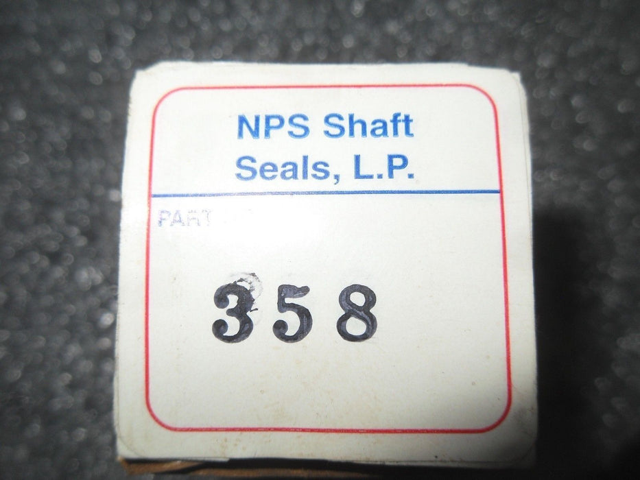 NPS Shaft Seal 358 Pump Seal Kit