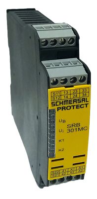 Schmersal SRB301MC-24V SIRIUS 24 V AC/DC Finger Safe Safety Relay