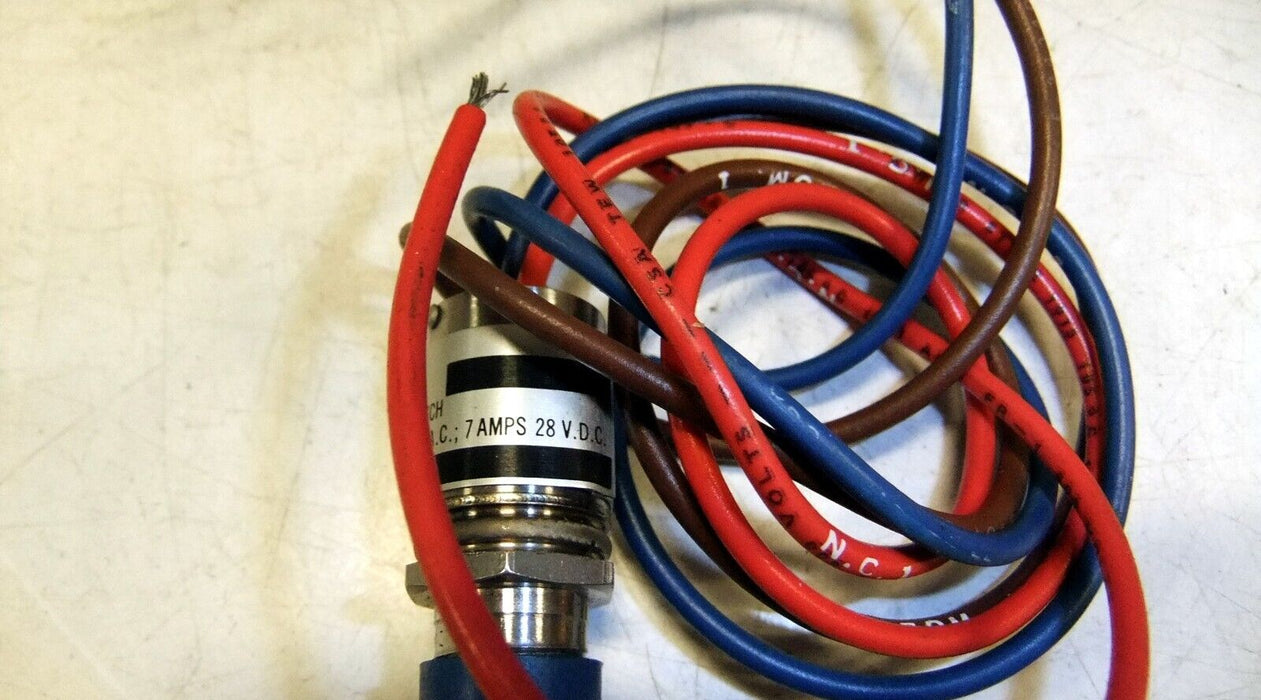 Custom Control Sensors 608GC2 Pressure Switch