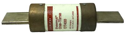 Gould Shawmut OT400 250 V AC 400 A Class K5 One-Time Only Fuse