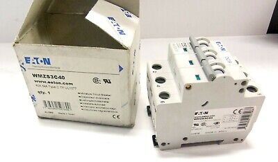 Eaton Circuit Breaker 40A WMZS-3C40