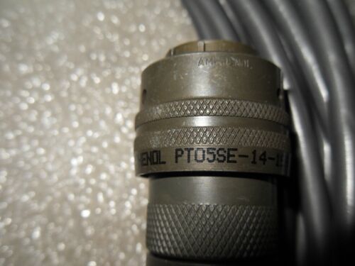 1 Amphenol Pt05Se-14-19P Tc-726-19/4-10 Connector Cordset