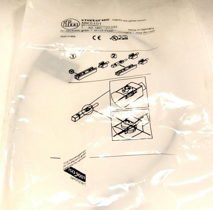 IFM Efector Sensor MKT3028BBPKG/G/0,3/AS