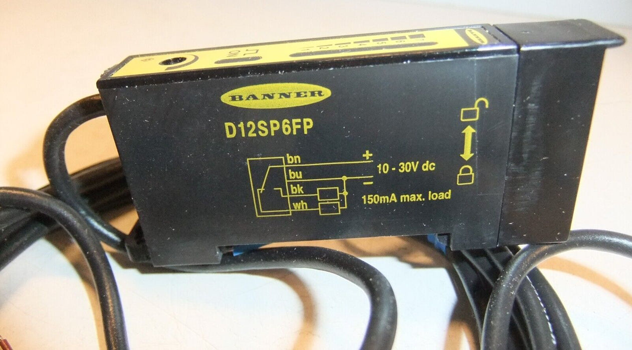 Banner Engineering D12SP6FP Proximity Sensor