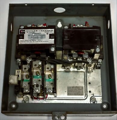 Cutler-Hammer A50CN0A Starter with Enclosure