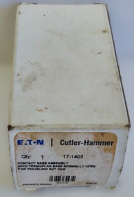 Cutler-Hammer 17-1403 Contact Base Assembly for Switch