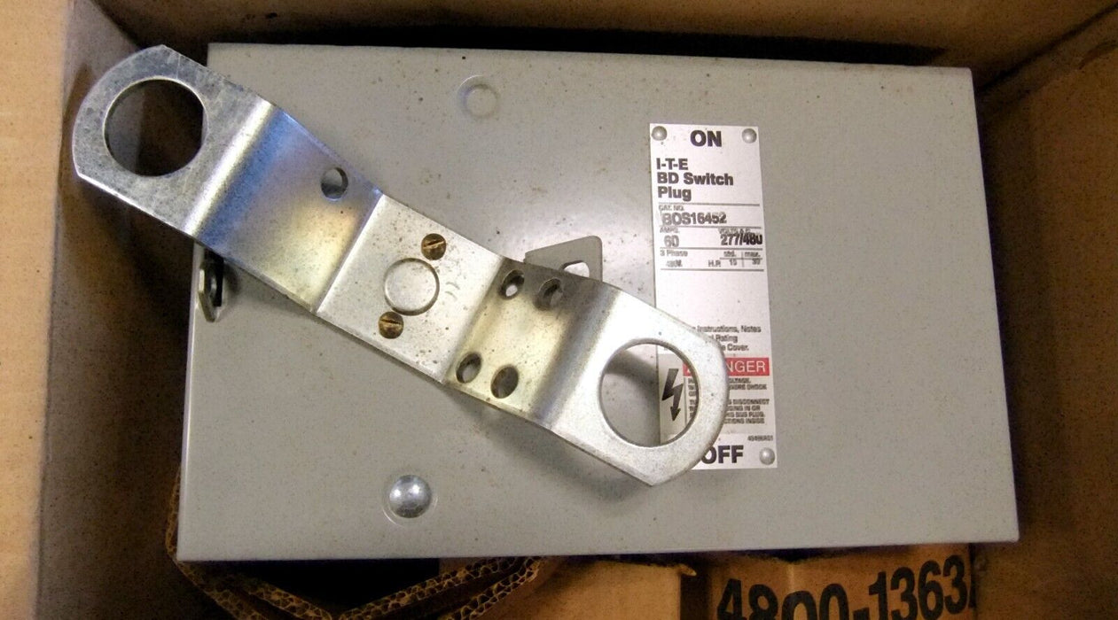 Siemens BOS16452 Fusible Vacu Break Busway Switch 60A