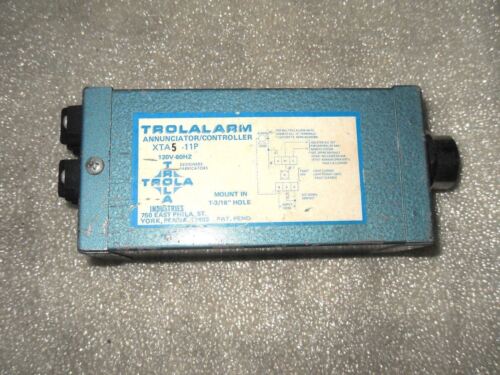 1 TROLALARM XTA-5-11P ANNUNCIATOR/CONTROLLER