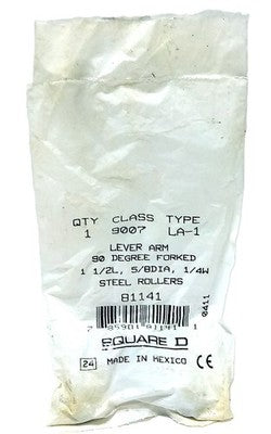 Square D 9007LA1 81141 Metal 90° Roller Lever Arms for Rotary Limit Switch