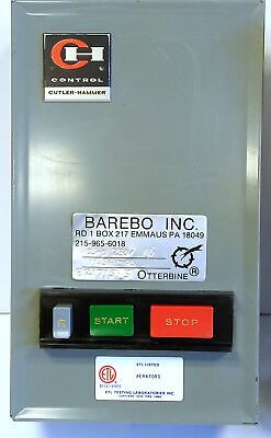 Cutler-Hammer B10BGOB 230 V 18 A 2 HP 1-Phase NEMA SIZE 0 Starter in Enclosure