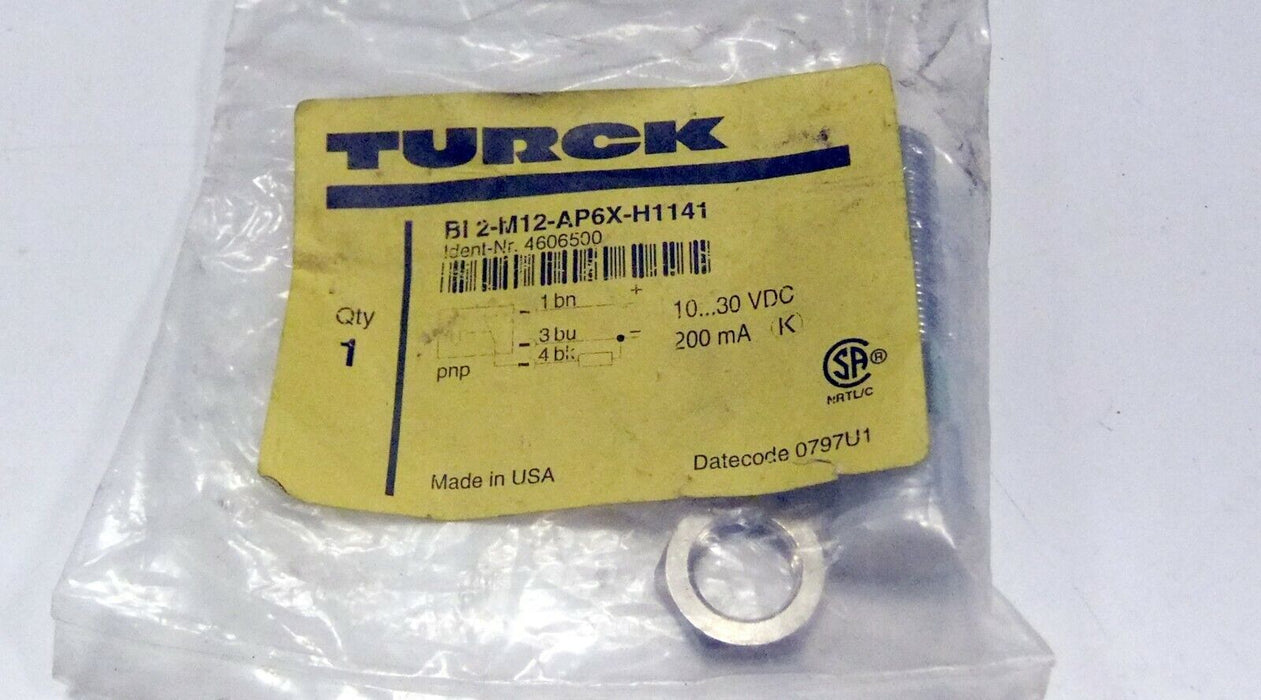 Turck Inductive Sensor BI2 M12-AP6X-H1141