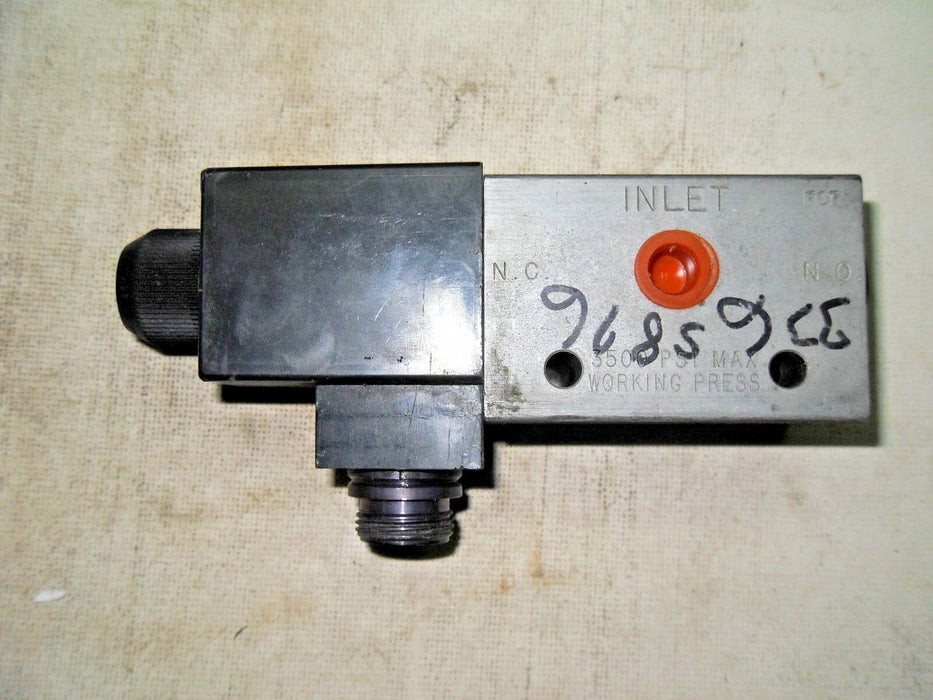 GW Lisk Solenoid Valve 24VDC 3500 PSI