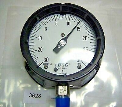 Ametek Pressure Gauge S31600 0-30 Psi 4 1/2"