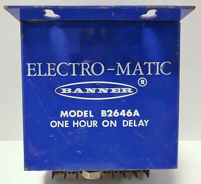 Banner Engineering B2646A ELECTROMATIC Time Delay Relay