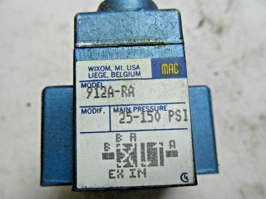 MAC 912A-RA VALVE