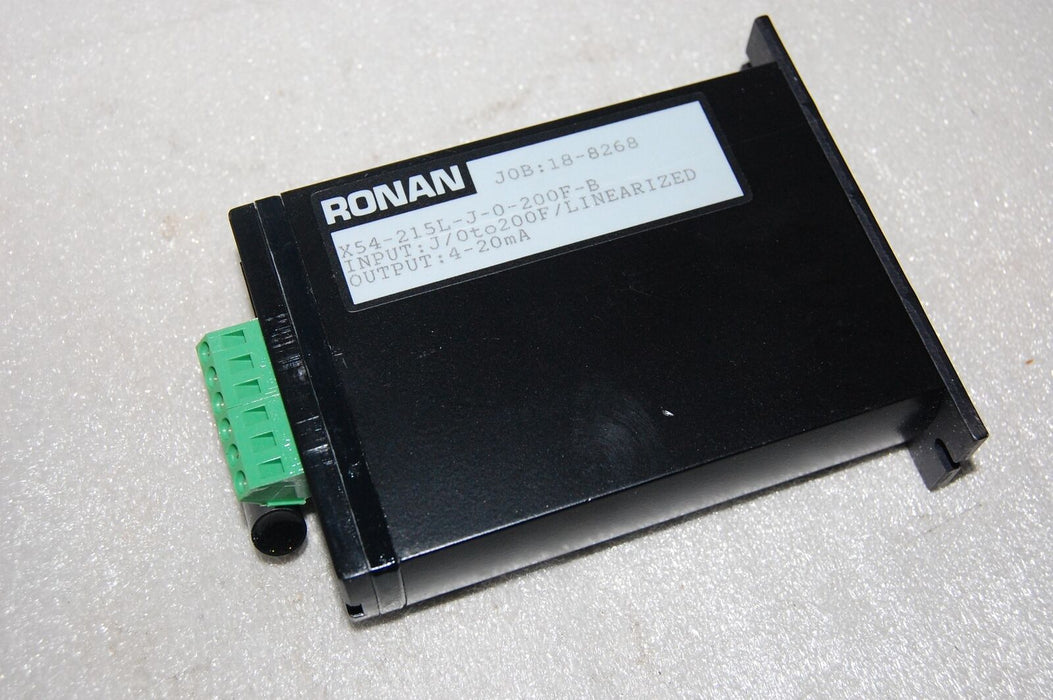 RONAN X54-215L-J-0-200F-B THERMOCOUPLE TRANSMITTER