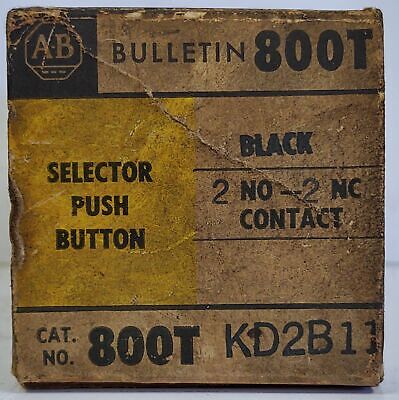 Allen-Bradley 800T-KD2B11 Selector Pushbutton