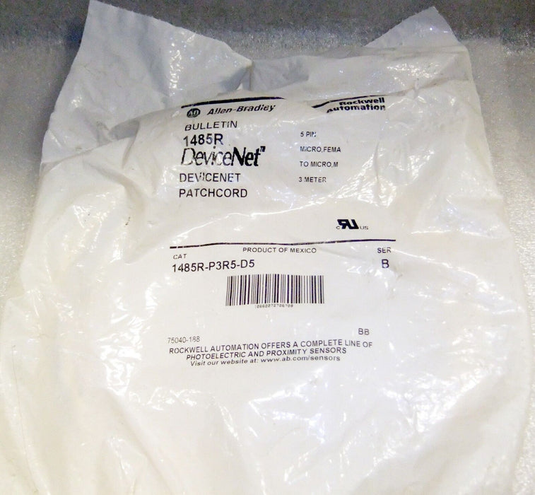 Allen-Bradley Devicenet Patchcord 1485R-P3R5-D5
