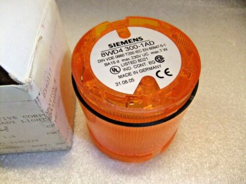 Siemens 8WD4300-1AD Stack Light Yellow Signal