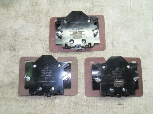 3 GE Auxiliary Contacts