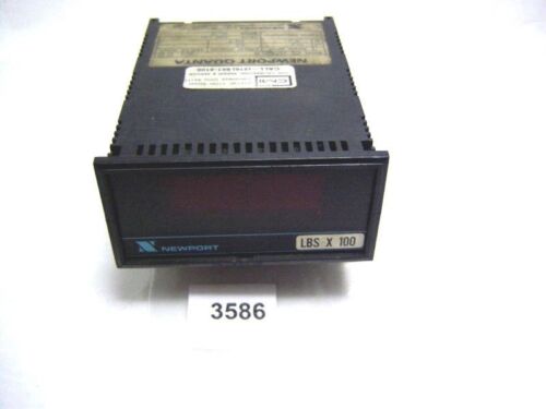 Newport Panel Meter Q 2000 A 10VDC Input 120 VAC