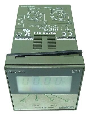 Crouzet 88857005 TIMER 814 250 V AC 10 A 0.01S-9999H PLC Timer Module