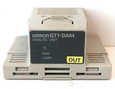 Omron GT1-DA04CST 24 V DC 0.15 A 4 Point Analog I/O Module