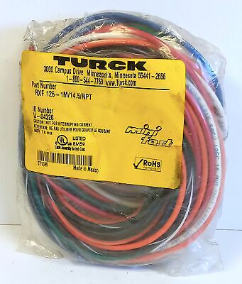 Turck RXF 126-1M/14.5/NPT PLC Cable