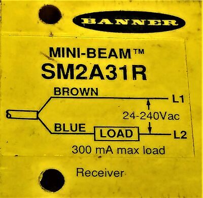 Banner Engineering 26060 / SM2A31R Photoelectric Proximity Sensor