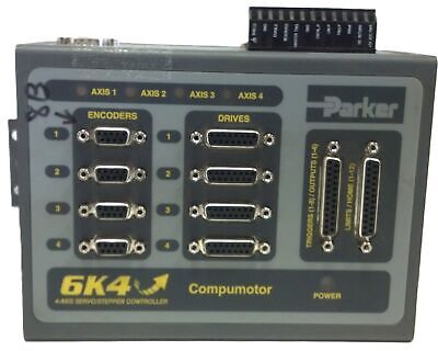 Parker 6K4 Compumotor 4-Axis Servo / Stepper Controller