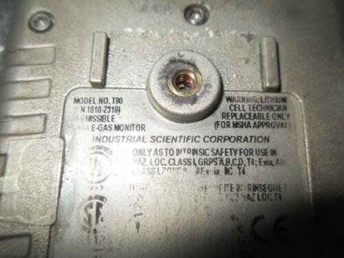 1 INDUSTRIAL SCIENTIFIC 1810-2318 PERMISSIBLE SINGLE-GAS MONITOR