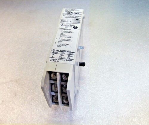 Siemens CQDA1BA Breaker Auxiliary Switch