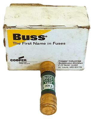 Bussmann NON-8 One-Time Buss 250V AC Fuses
