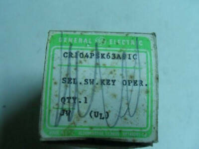 GE CR104PSK63A91C Key Operated Selector Switch