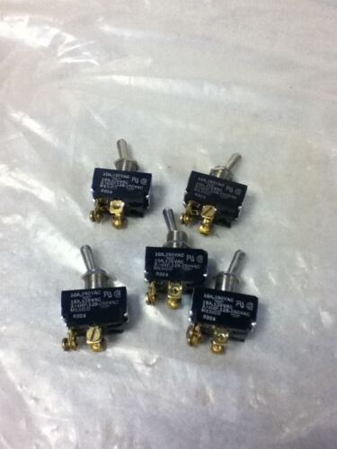 LOT OF 5 CARLING 9324 SWITCHES